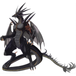 Mighty Black Dragon